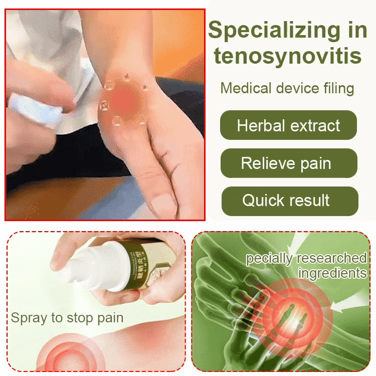 Marys Month promotions - Buy 1 Take 1 and save 59p for buy 2 take 2 - Tenosynovitis Heel Pain Spray - Perfect for Tenosynovitis/Finger tingling/Joint pain/Muscle ache